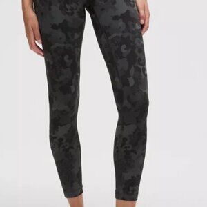 Lululemon blue and black camo pants size 0 (XS)